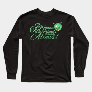 Alien Friends Long Sleeve T-Shirt